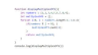 JavaScript Exercise 1 : for loop if condition - Find 9 mistakes in function - JavaScript Tutorial