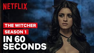 The Cast of The Witcher Recap Season 1 in 60 Seconds | Netflix
