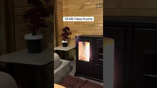 10 kW Yatay Kuzine 🔥 Yansın Pelet Sobalar #pelet #pellet #peletsobası