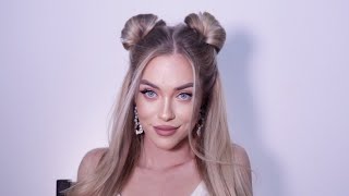 EASIEST WAY TO DO SPACE BUNS! 2-MIN SPACE BUNS