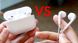 AirPods Pro 2 Vs EarPods! (Comparison) (Review)