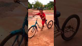 #boycute#funnyshorts #កង់កែច្នៃ Recycled wheels