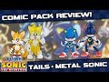 TOMY Sonic Collector Series Comic Pack Figure REVIEW - Tails & Metal Sonic!