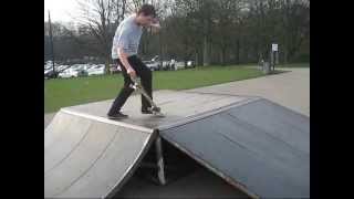 A Gou Miyagi inspired walk trick to classic hoover maneuver bigflip manual