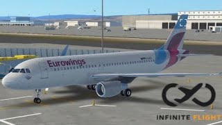 FULL FLIGHT | Eurowings A320 | Frankfurt to Berlin | Infinite Flight ✈️