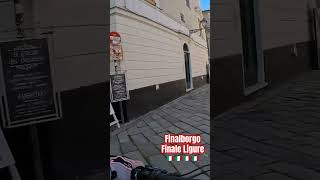 Spin Through The Streets Of The Beautiful Finalborgo Finale Ligure Italy