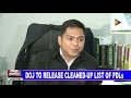 doj to release cleaned up list of pdls