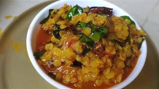 Masoor Dal/Mysore pappu/యెర్ర పప్పు/మైసూర్ పప్పు/ సులభంగా చేసే పప్పు