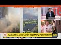 se registra incendio forestal es san josé de maipo