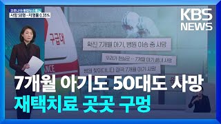 7개월 아기도 50대도 사망…셀프 재택치료 곳곳 구멍? / KBS  2022.02.22.