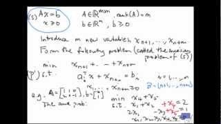 Simplex method - Finding a basic feasible solution