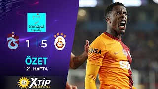 Merkur-Sports | Trabzonspor (1-5) Galatasaray - Highlights/Özet | Trendyol Süper