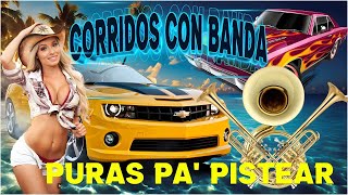 🔴🔥Los 70 Corridos Con Banda Mas Escuchados del 2024 ✅~ Rolas Chingonas ~ Mix Para Pistear 2024 2212