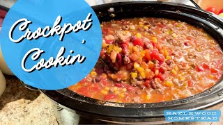 Crockpot Cookin' ~ My Effortless \u0026 Zesty Taco Soup