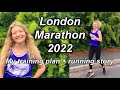 I'M RUNNING THE LONDON MARATHON 2022! | My training plan + running story