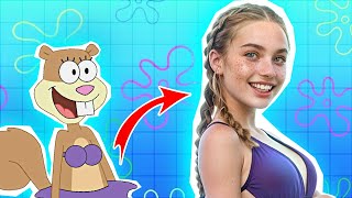 Spongebob characters in Real Life | AI-generated