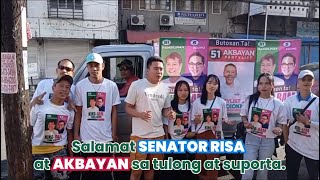 Salamat, Senator Risa at Akbayan!