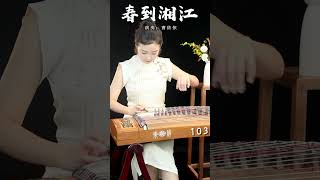 專業挖箏東韻103彈奏考級曲《春到湘江》Professional guzheng Dongyun 103