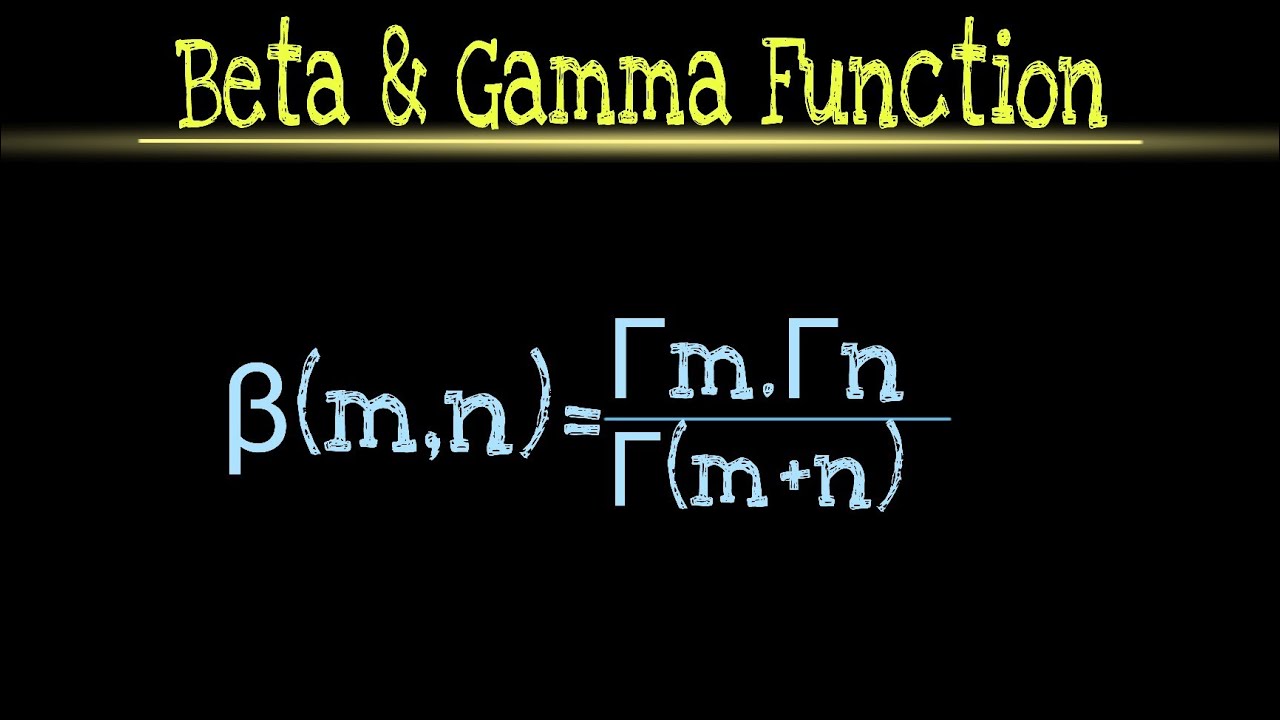 How To Proof β(m,n)=Γm.Γn/Γ(m+n) | Beta & Gamma Function | Bangla ...