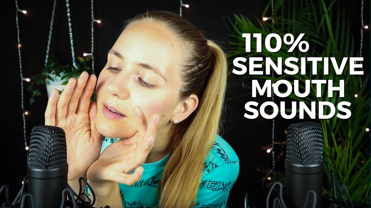 ASMR Mouth Sounds So Sensitive They're RIGHT In Your Ear 👂🤯 - YouTube