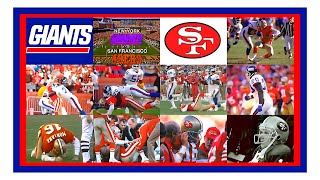 Joe Montana Highlights 1990 NFC CHAMPIONSHIP GAME New York Giants vs San Francisco 49ers 01-20-1991