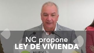 NC propone una nueva ley de vivienda