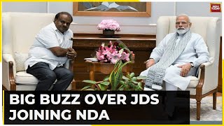 JDS-NDA Alliance? | JDS May Attend NDA Meet On July 18, Wants 7 Lok Sabha Seats