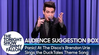 Panic! At The Disco's Brendon Urie Sings the DuckTales Theme Song