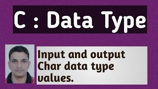 C Programming Tutorial 6 Char Data Type