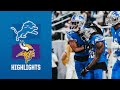 Lions CLINCH NFC North title in Christmas Eve win over the Vikings | 2023 Week 16 Game Highlights