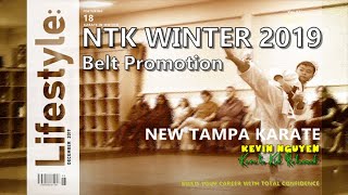NEW TAMPA KARATE WINTER 2019 BELT PROMOTION | #Karate