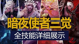 【八爪鱼】DNF韩服暗夜使者三觉技能详细展示（도적 진(眞) 각성​ 기능 공연 By Fishly）