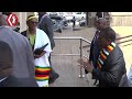 President Mnangagwa arrival at Zanu Pf HQ for Central Committee 27 March 2025