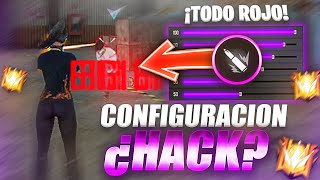 ✅SENSIBILIDAD FREE FIRE CON *SEGUIMIENTO A LA CABEZA* CONFIGURACIÓN PARA DAR TODO ROJO EN FREE FIRE😱