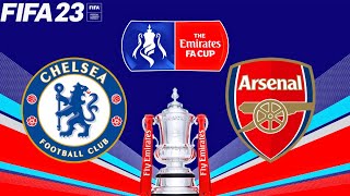 FIFA 23 | Chelsea vs Arsenal - The Emirates FA Cup Final - PS5 Gameplay
