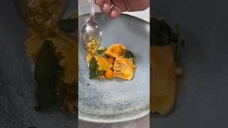 Agnolotti pasta recipe at a five star hotel in London ⭐️