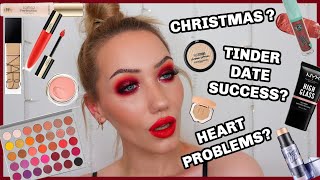 VERY CHATTY RED MONOCHROMATIC MAKEUP LOOK | MAKEMEUPMISSA