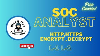 SOC Analyst Full Course | Zero to Hero | L-1 L-2 | HTTP, HTTPS, Encryption & Decryption