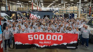 Celebrating a milestone - 500,000 Winnebago motorhomes!