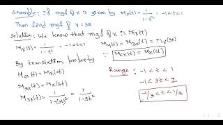 mgf part 2