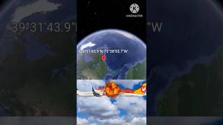 Found Real Plane Crash on GoogleEarth#short#map#googlevideo
