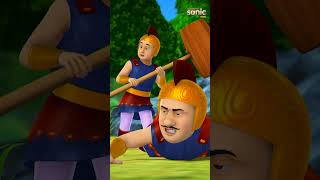 இரண்டு குள்ளர்களுக்கு இடையே சண்டை | Do Bauno Ki Ladai #cartoon #gattubattu #animation #reels