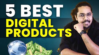5 Best Digital Products Ideas to sell online in 2024 | How to sell digital products