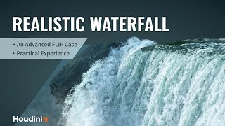 Houdini Tutorial | Creating Realistic Waterfall Simulation (Step-by-Step)