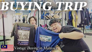 【海外買付】YouTube初公開！？Vintage Tシャツを求めて未開の地マレーシアへ！