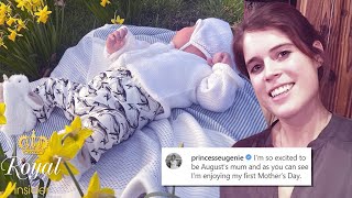 Happy Mother's Day, Eugenie! Princess excitedly shares new snap of August to mark Mothering Sunday