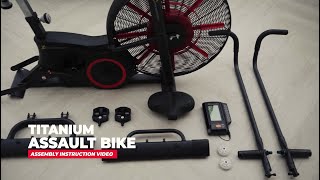 Titanium Assault Bike Assembly Video