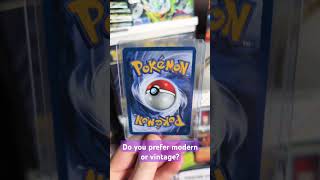 ARE MODERN 🆕 POKEMON BETTER THAN VINTAGE? 🪙 #pokemon #pokemoncards #pokemontcg