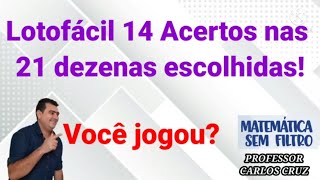 Lotofácil, acerte 12 ,13 e 14 pontos todos os dias !