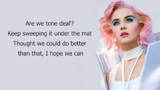 Katy Perry - Chained To The Rhythm Lyrics Ft Skip Marley